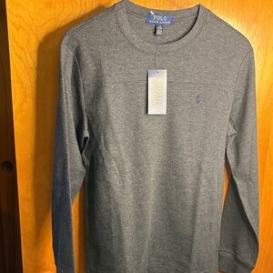 Polo by Ralph Lauren Boy’s Charcoal Long Sleeve